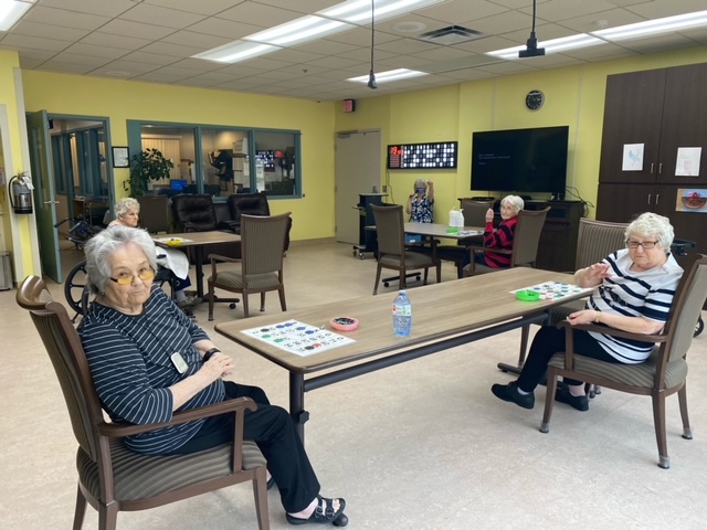 Bignucolo residents playing bingo