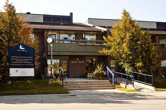 Cedar Grove building, outer view