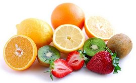 Assortment of fruits
