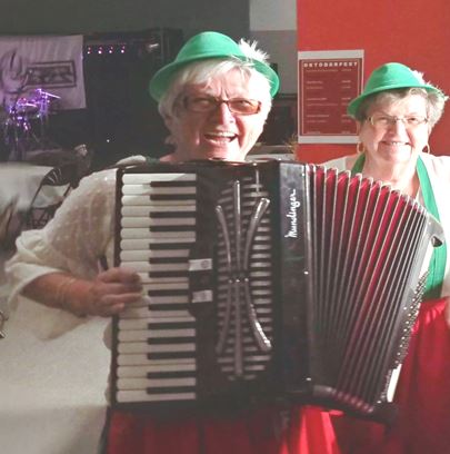 Accordian player