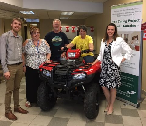 Father's Day ATV Raffle winners