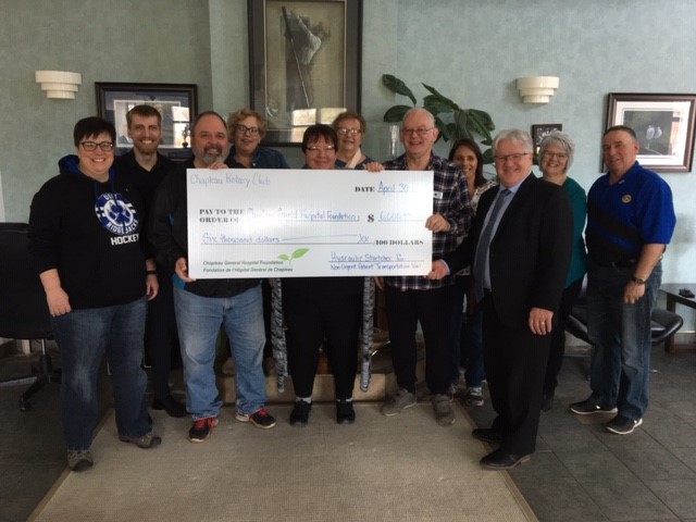Donation from Rotary Means New Stretcher for Chapleau